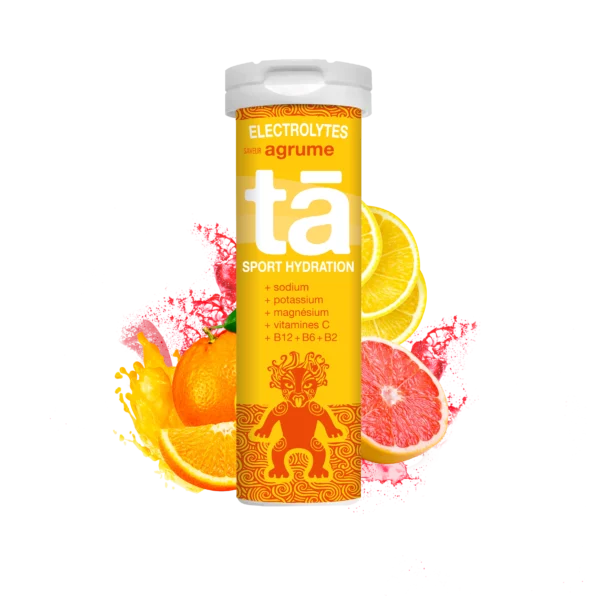 ELECTROLYTES HYDRATATION TABS AGRUMES