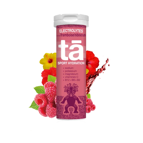 ELECTROLYTES HYDRATATION TABS FRAMBOISE HIBISCUS