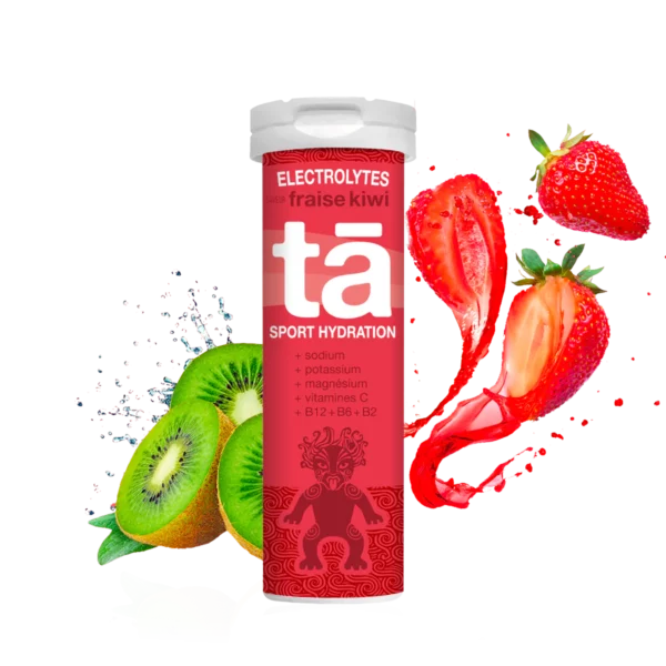 ELECTROLYTES HYDRATATION TABS FRAISE KIWI