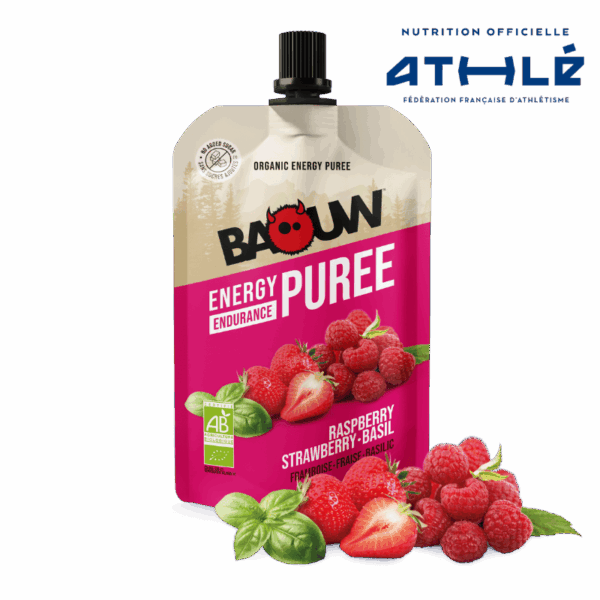 COMPOTE FRAMBOISE FRAISE BASILIC 90G