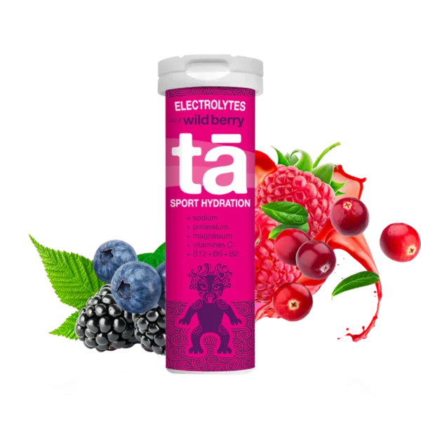 ELECTROLYTES HYDRATATION TABS WILD BERRY