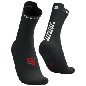 PRO RACING SOCKS V4.0 RUN HIGH BLACK/WHITE