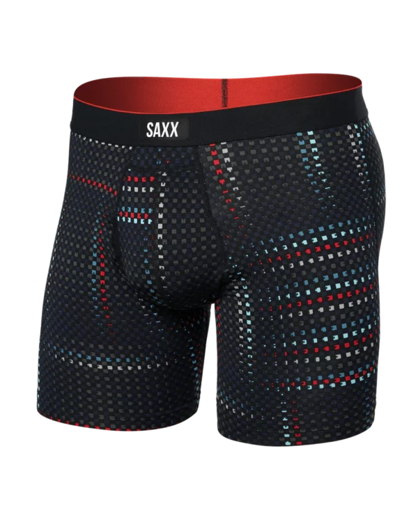 MULTI SPORT MESH BOXER BRIEF FLY-OPTIC GRID